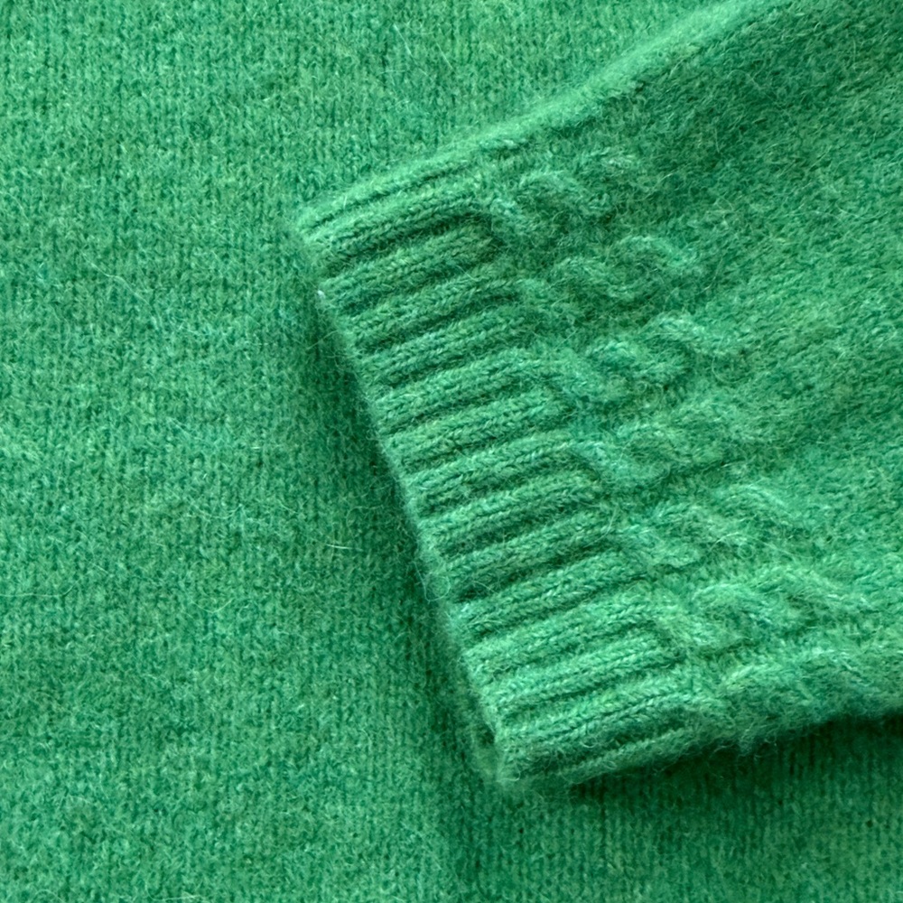 Sezane Green oversized Amiel jumper - Picture 5 of 6